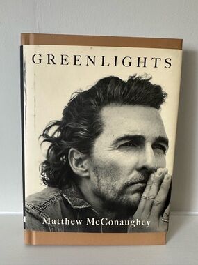 Greenlights by Matthew McConaughey - Beige & Black Cover